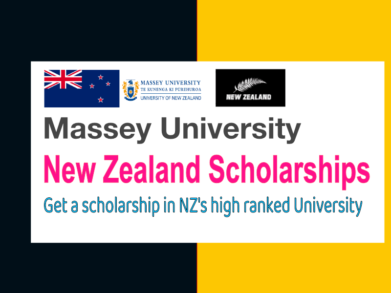 Massey University New Zealand Scholarships 2023